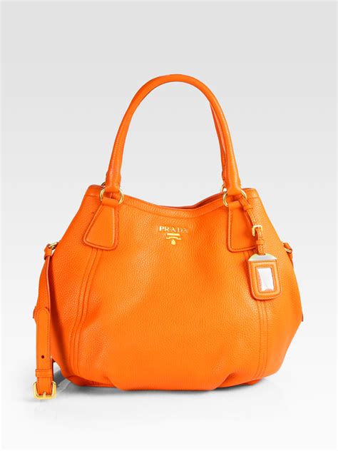 prada hobo orange|Prada hobo bag vintage.